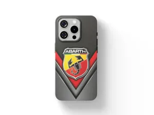 Fiat Abarth Étui Téléphone Cellulaire Série Pro Haut de Gamme